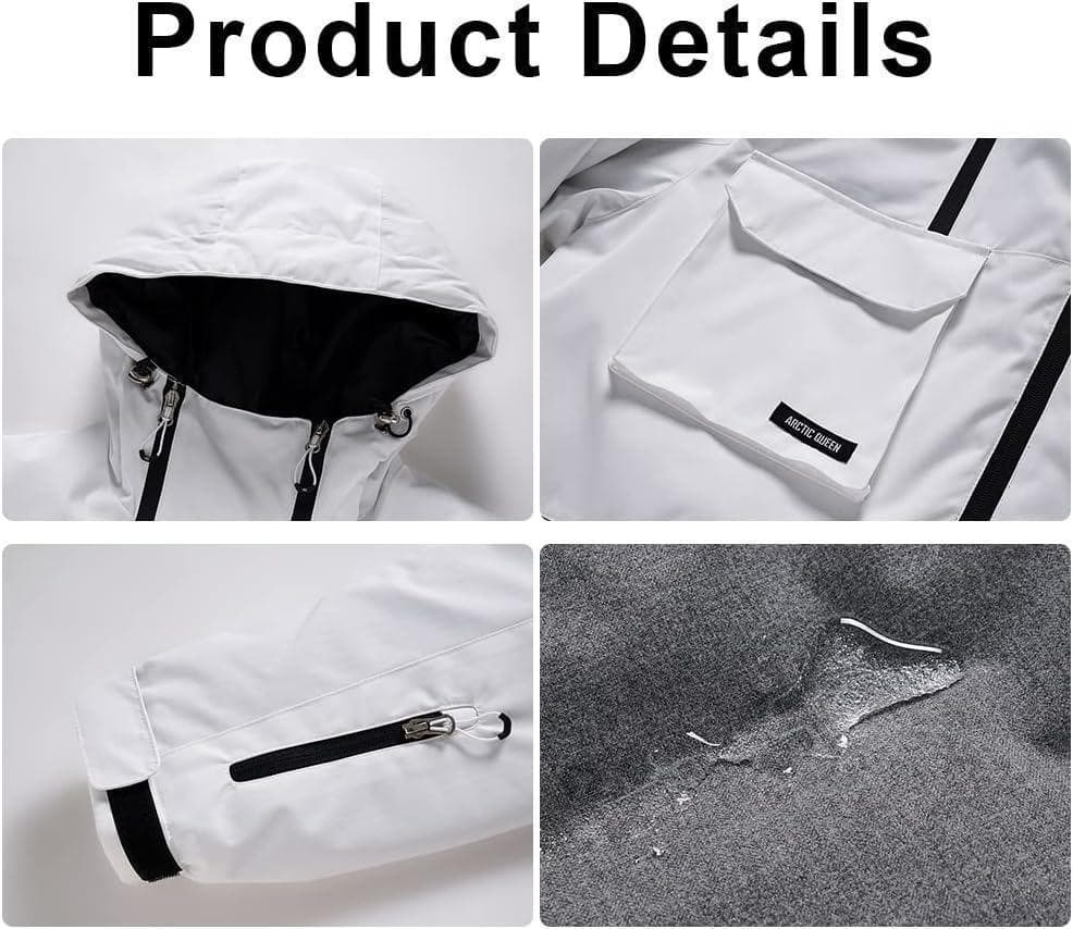 【新品・タグ付き】スノーボードウェア レディース M　スキーウェア 上下セット