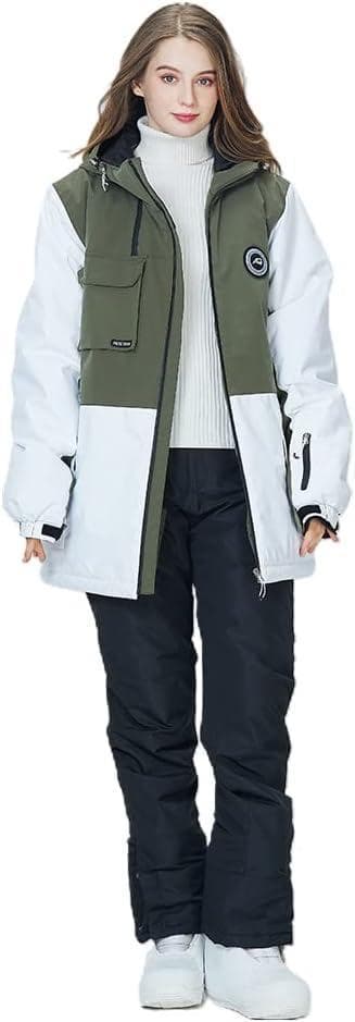 【新品・タグ付き】スノーボードウェア レディース M　スキーウェア 上下セット