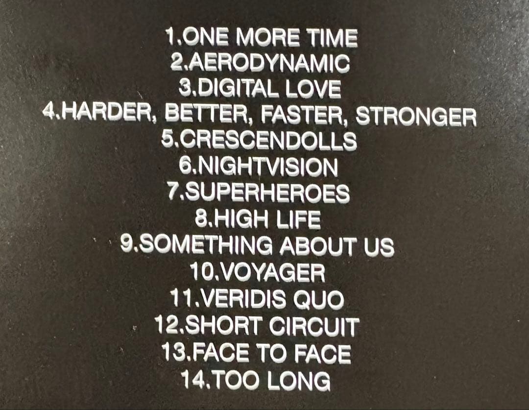 ダフトパンクディスカバリー　カード付き