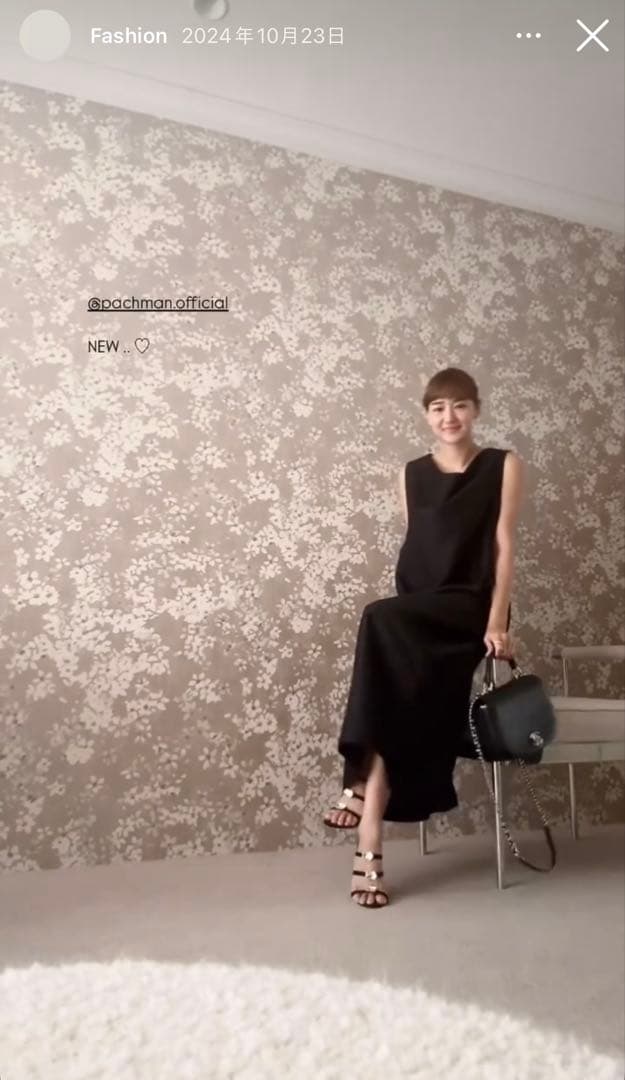 値下　Pachman パハマン ロングノースリーブドレス　ワンピース