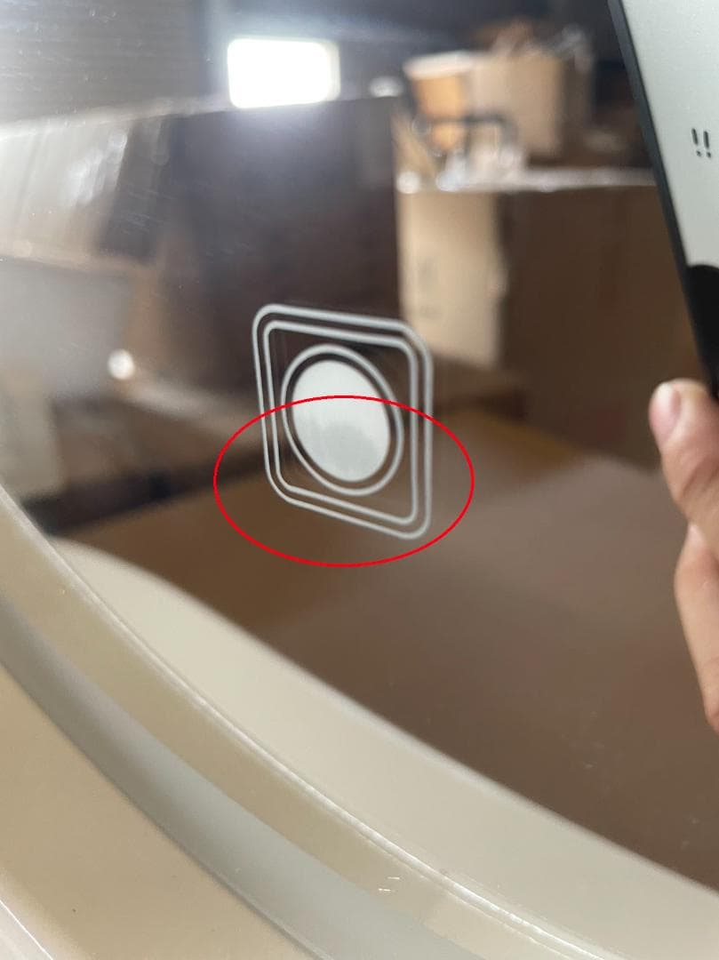 フレンチスタイル ドレッサー ミラー付き 訳あり品 J109-100-01