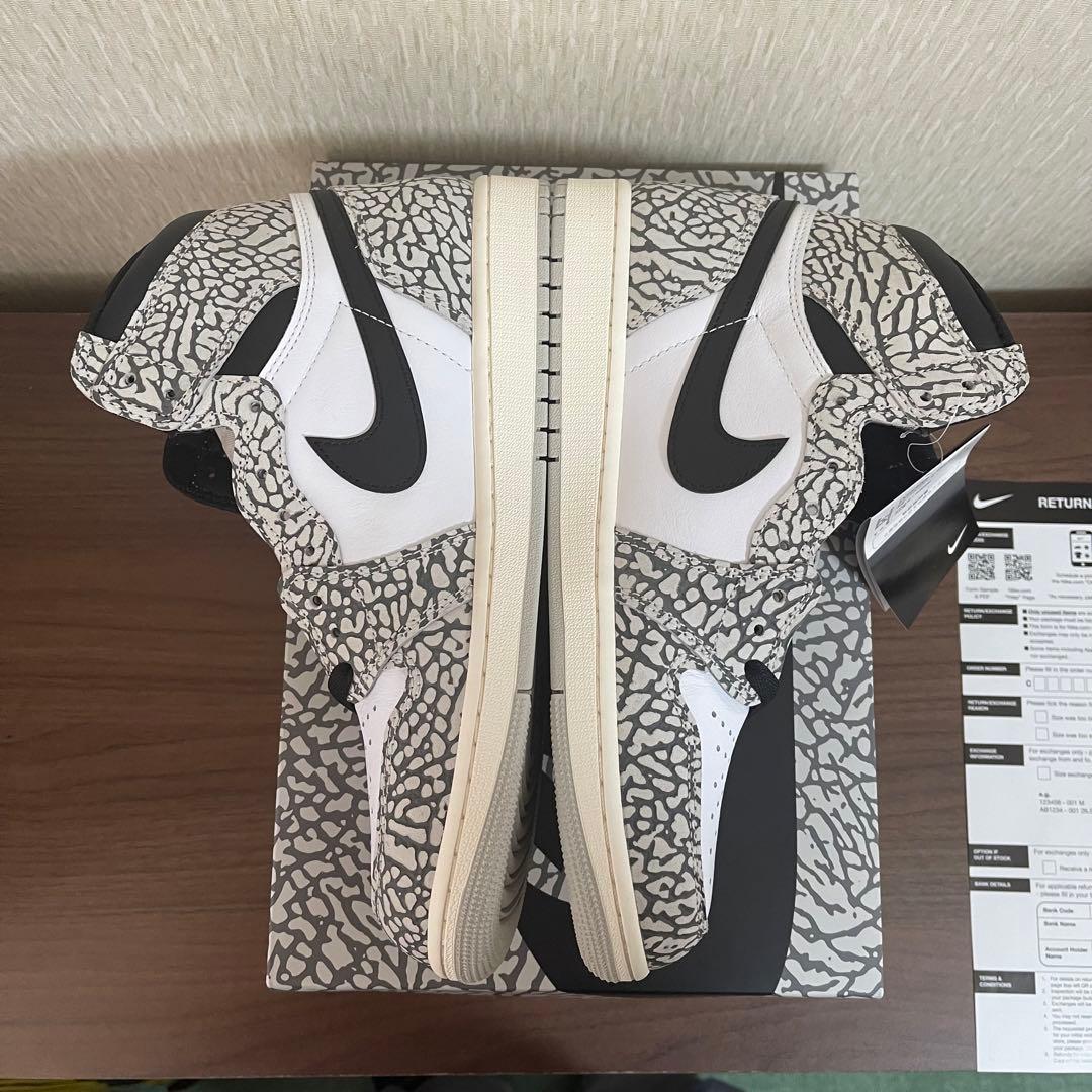 Jordan 1 White Cement ホワイト セメント 28cm
