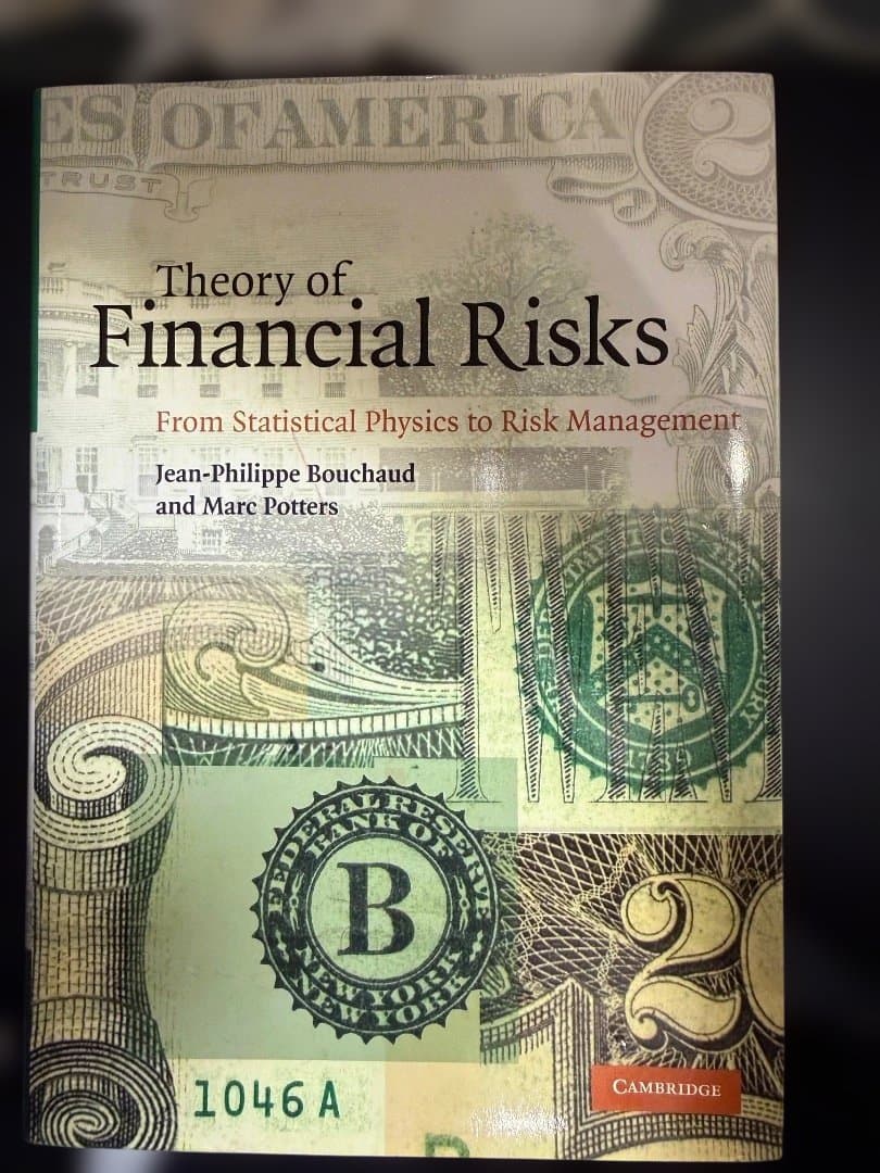 ビジネス・経済 Theory of Financial Risks