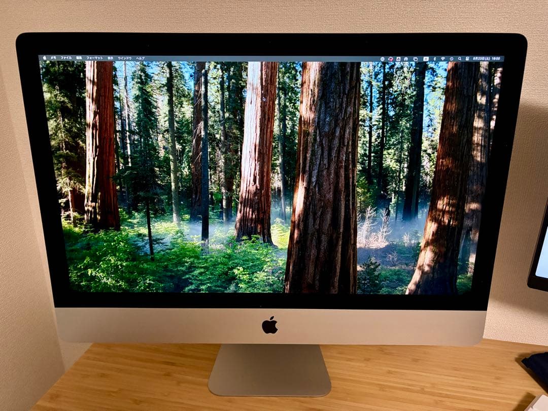 アップルiMac2019Retina5K27インチ512GBSSD40GBメモリ