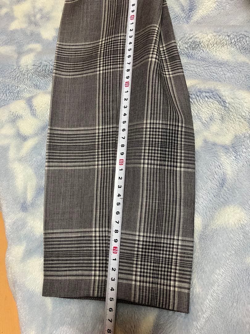 TOM FORD グレー チェック柄 ジャケット　スーツ