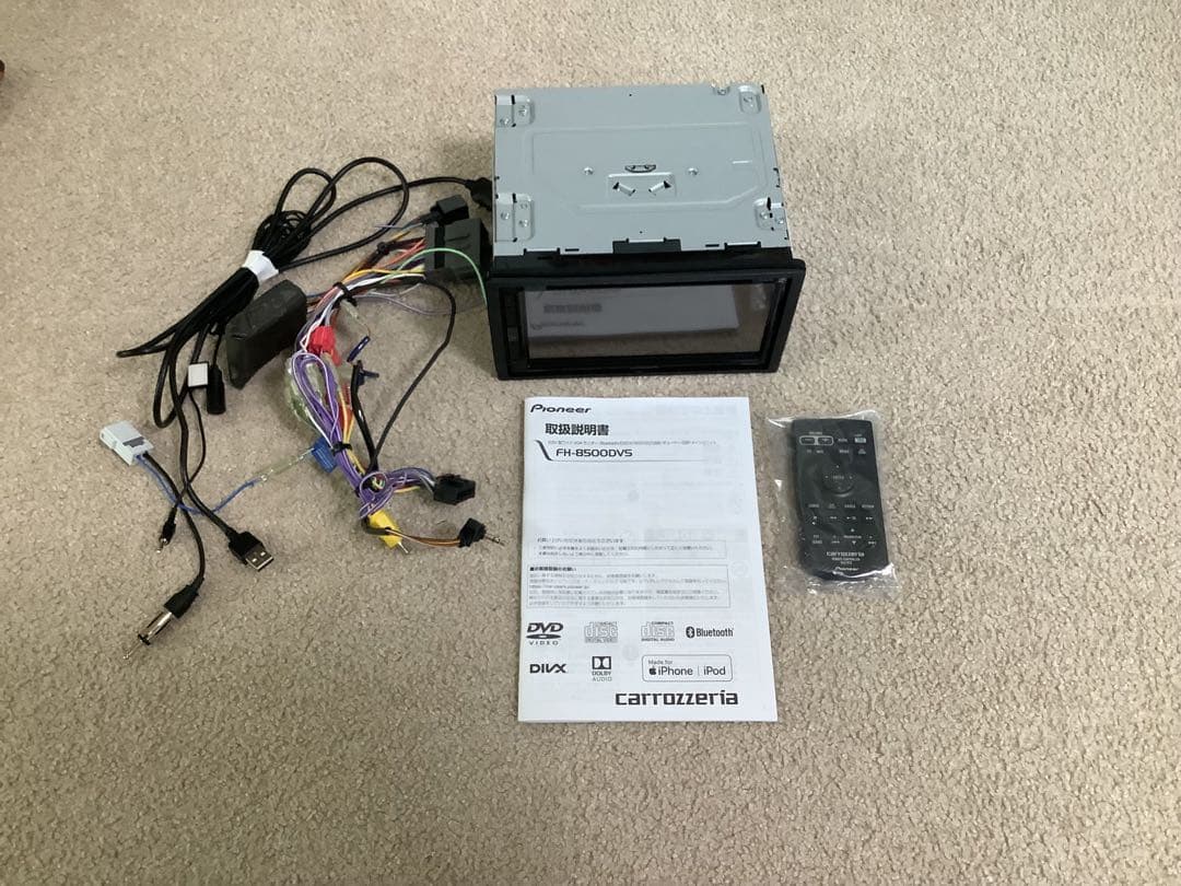 【一年使用のみ】FH-8500DVS カーナビ パイオニアcarrozzeria