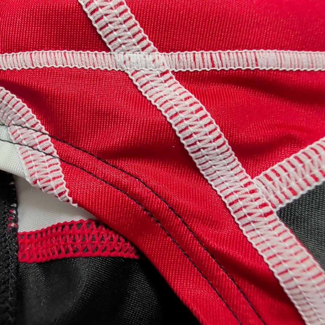 speedo 競泳水着 ブラック/レッド