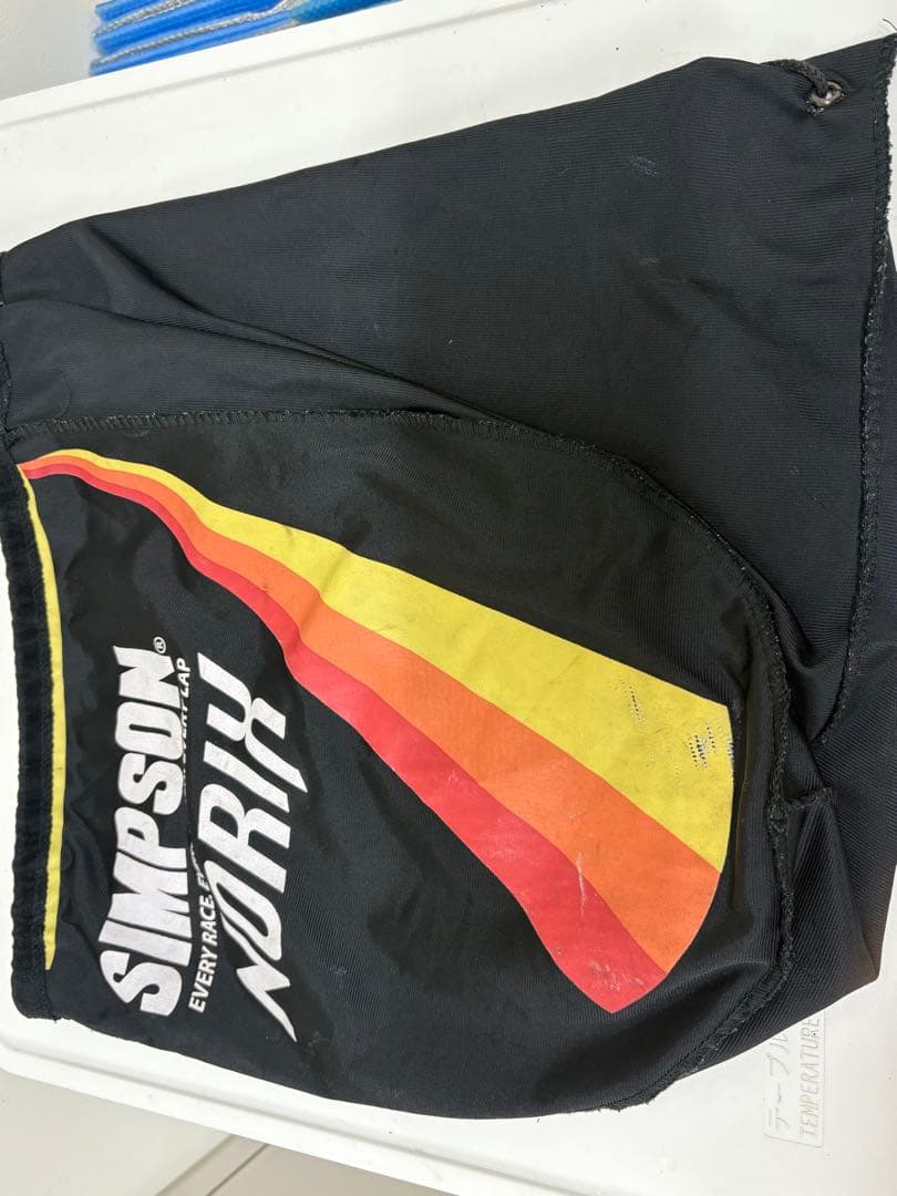 モ*ガ様 SIMSON フルフェイスヘルメット ブラック　m30