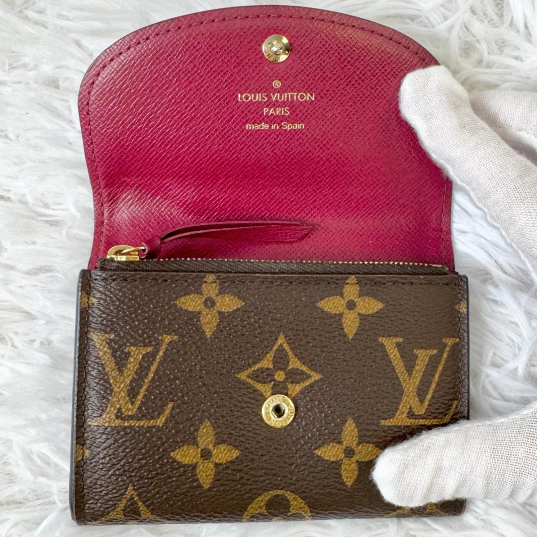 ルイヴィトン モノグラム ポルトモネ ロザリ M41939 ケース　財布
