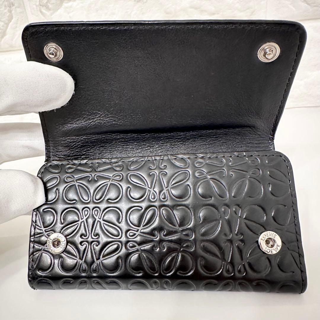 LOEWE ロエベ　リピートアナグラム　6連キーケース　財布　美品