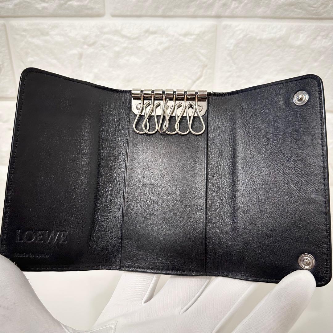 LOEWE ロエベ　リピートアナグラム　6連キーケース　財布　美品