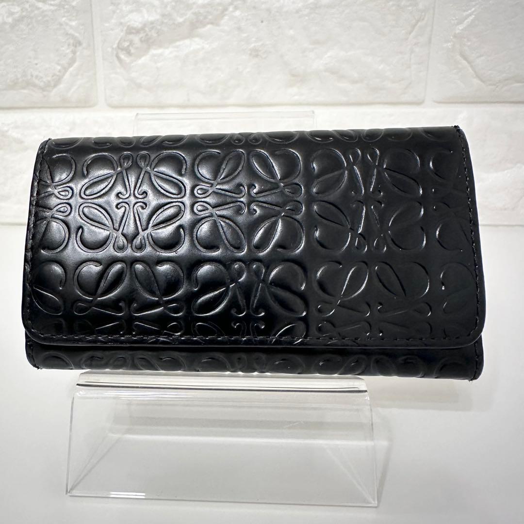 LOEWE ロエベ　リピートアナグラム　6連キーケース　財布　美品