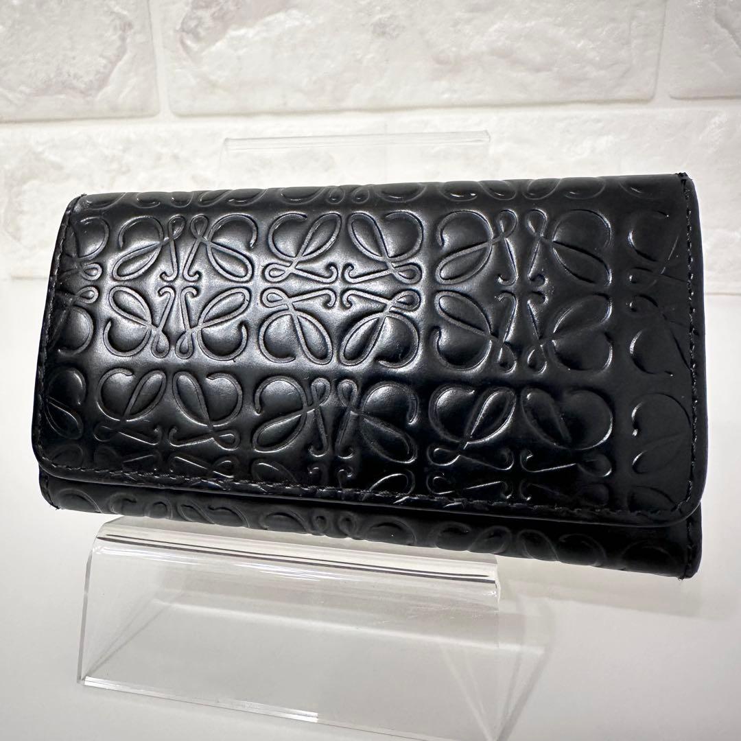 LOEWE ロエベ　リピートアナグラム　6連キーケース　財布　美品