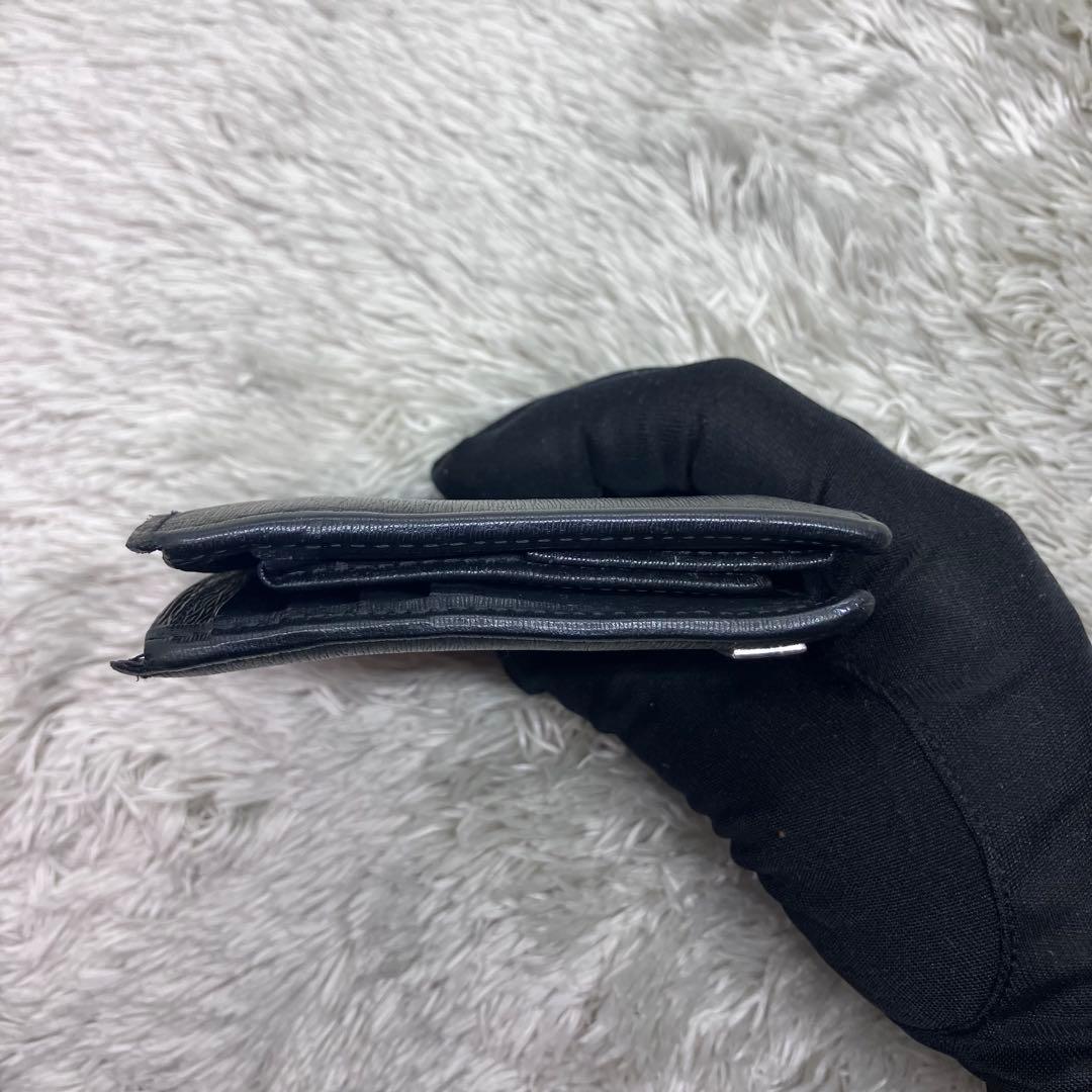 美品✨Porter カレント 二つ折り財布 フラップ ロゴプレート