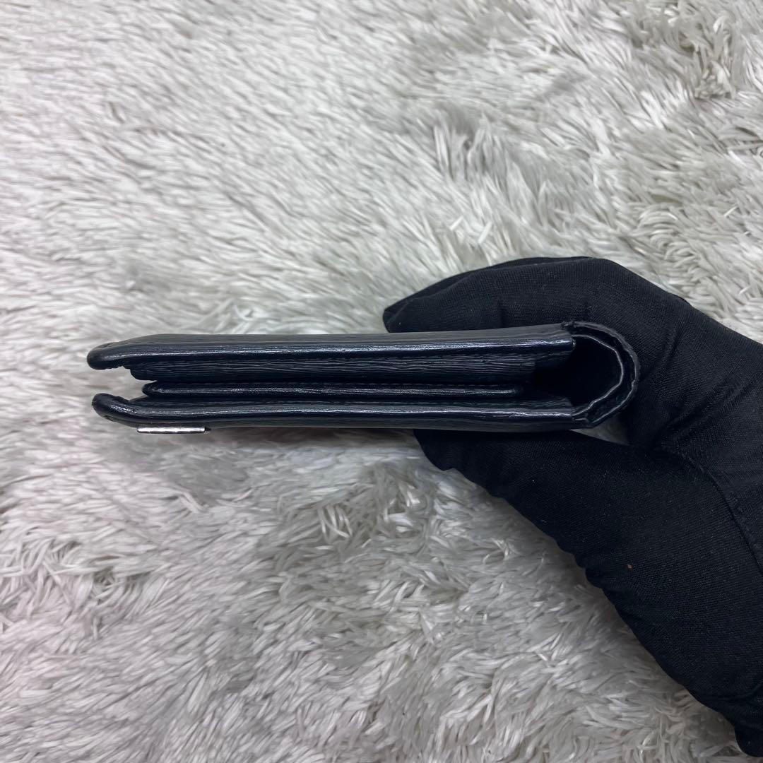 美品✨Porter カレント 二つ折り財布 フラップ ロゴプレート