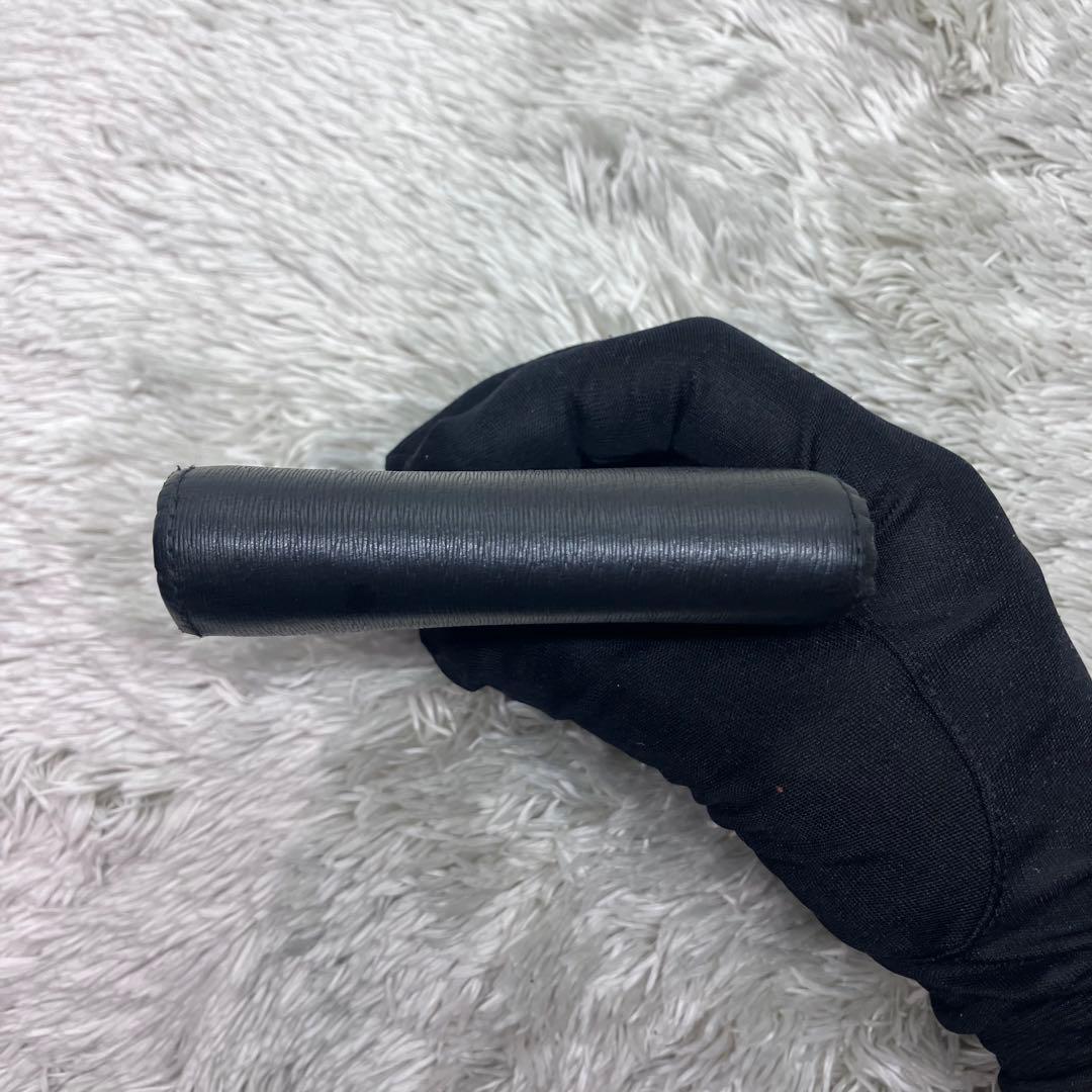 美品✨Porter カレント 二つ折り財布 フラップ ロゴプレート