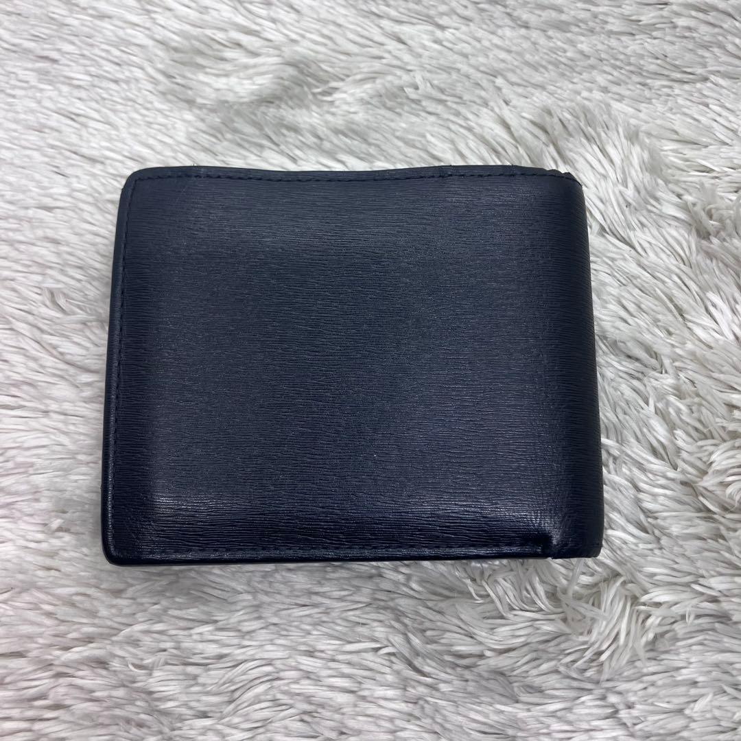 美品✨Porter カレント 二つ折り財布 フラップ ロゴプレート