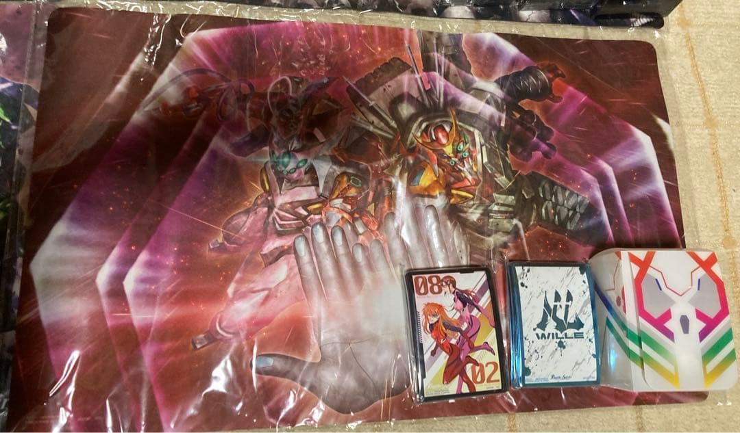 バトスピ エヴァバトラーズセット プレイマット ＆ スリーブ フルコンプセット