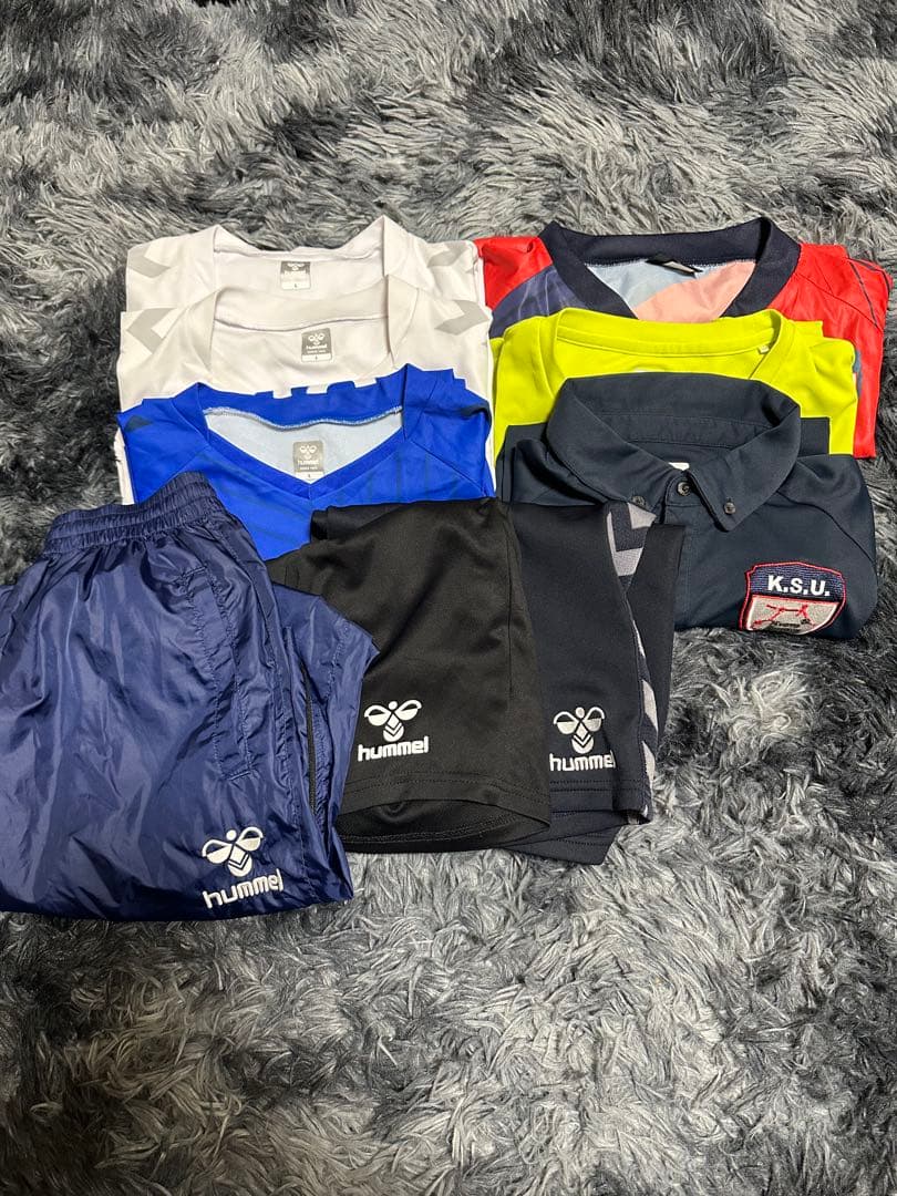 京都産業大学体育会サッカー部ユニフォーム上服3枚セット