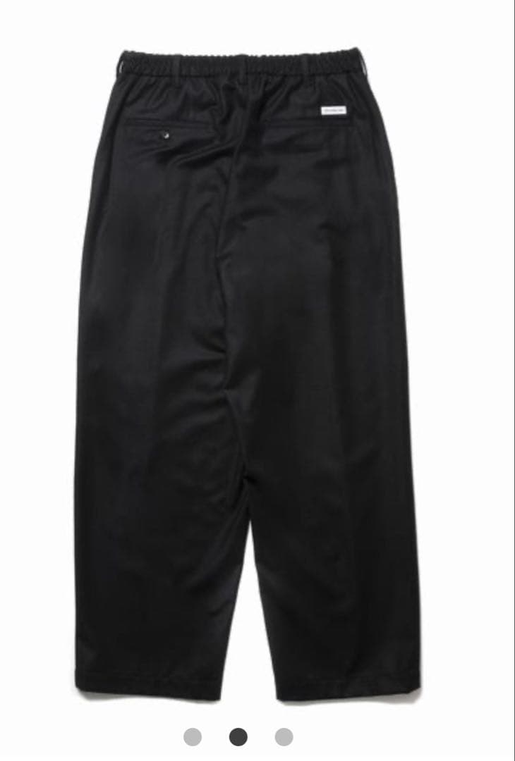 美品 24AW COOTIE クーティー カシミアウール ２タックパンツ M