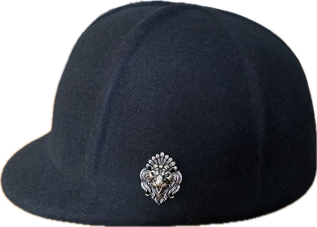 新品未使用♡vaqutaux ヴァクトー　ジョッキーハット【ハニー】ノアール