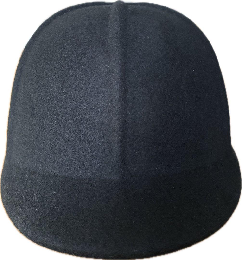 新品未使用♡vaqutaux ヴァクトー　ジョッキーハット【ハニー】ノアール