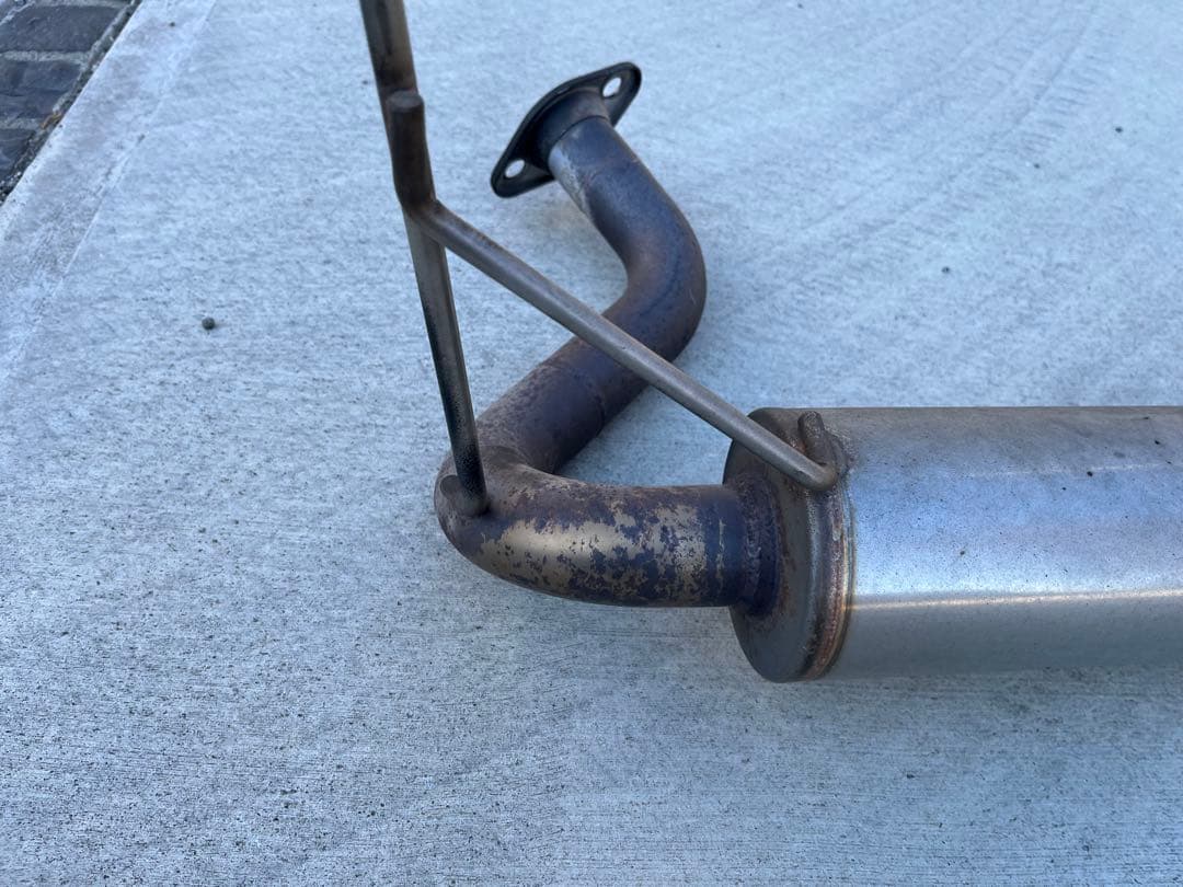 メタバース　シングル出しマフラー本体