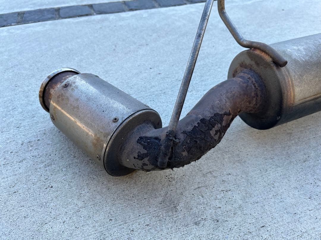 メタバース　シングル出しマフラー本体