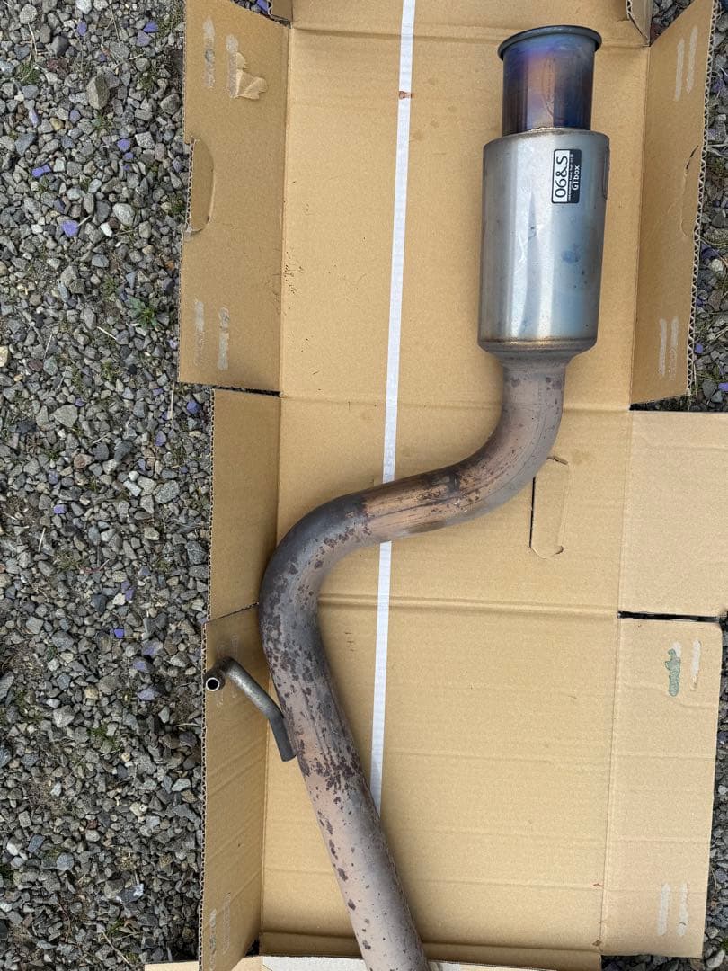 GTbox06&S 柿本改マフラー　DA64W エブリィワゴン