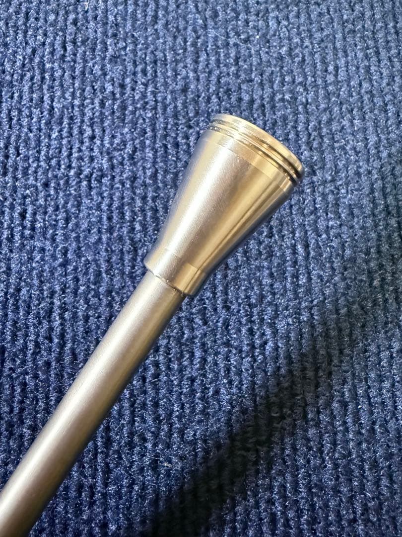 野良ブラスターチタン「一文字鳶付」　鈎付き火吹き棒