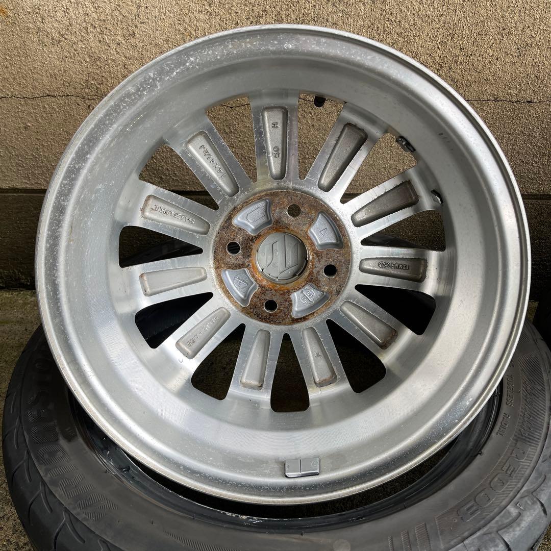 エブリィワゴン　純正アルミホイール　14インチ　4本セット