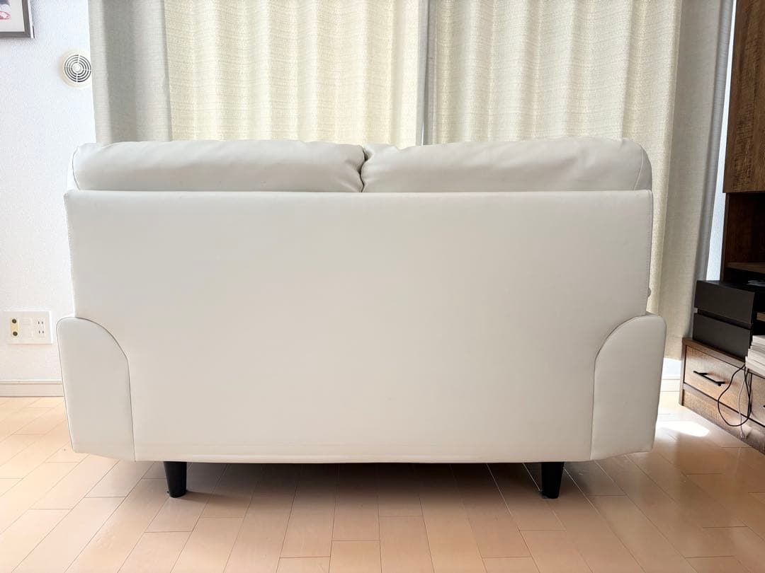 ※最終値下※【11/12まで】ニトリ2人掛けソファ NシールドIV アイボリー