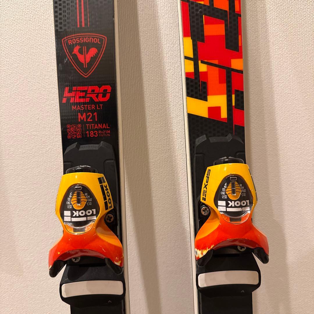 ROSSIGNOL HERO MASTER 183cm R21（ビンディング付）