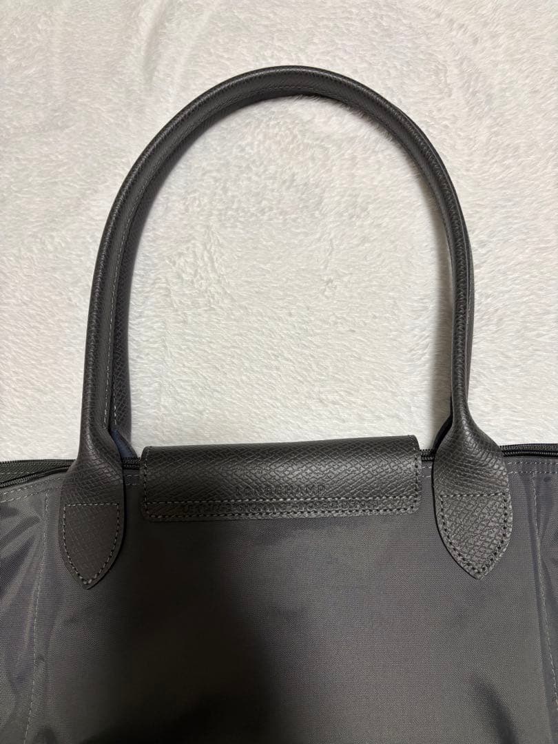 大人気 LONGCHAMP ル プリアージュ トート Lサイズ ダークグレ