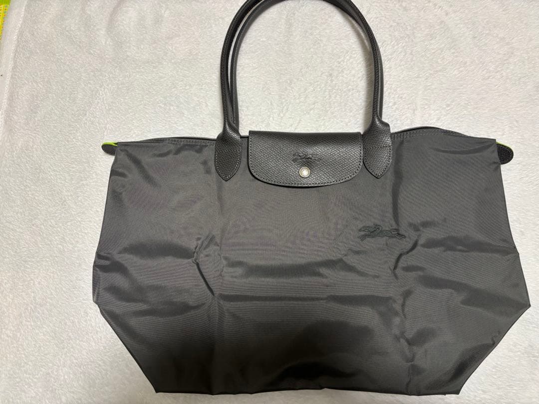 大人気 LONGCHAMP ル プリアージュ トート Lサイズ ダークグレ