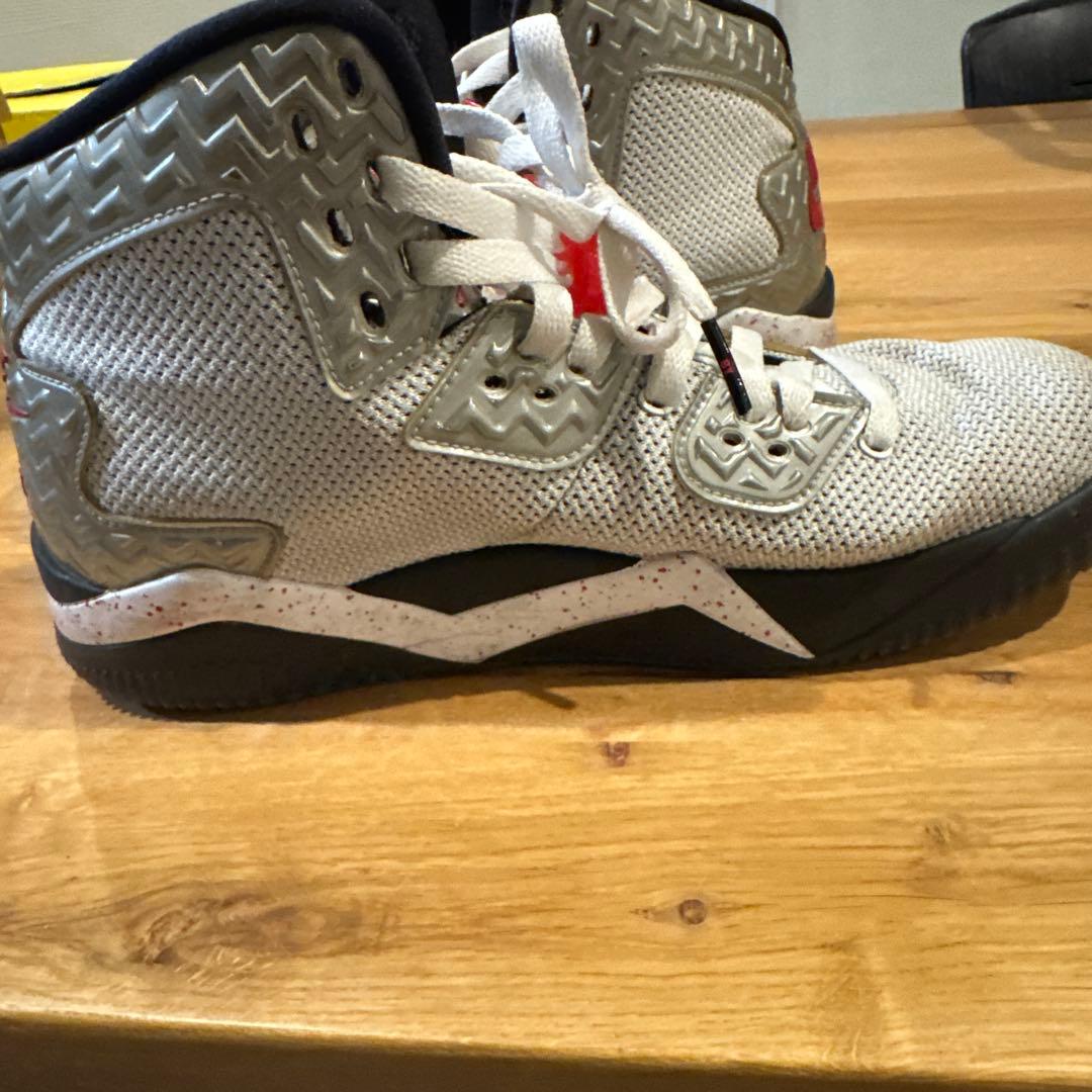 Nike Air Jordan シューズ ホワイト/シルバー/レッド