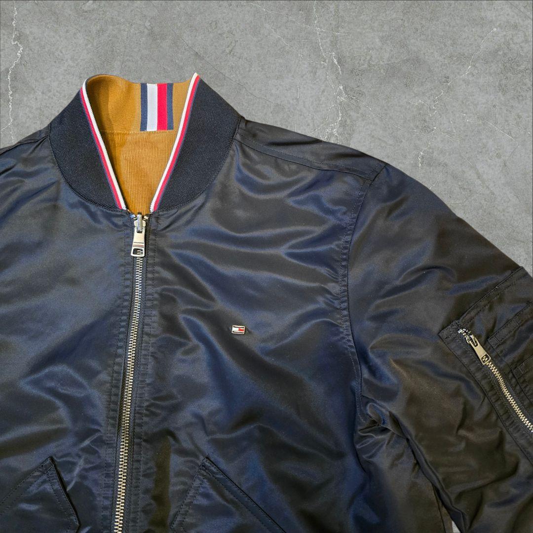 【極美品】/／トミーヒルフィガー リバーシブル MA-1 M
