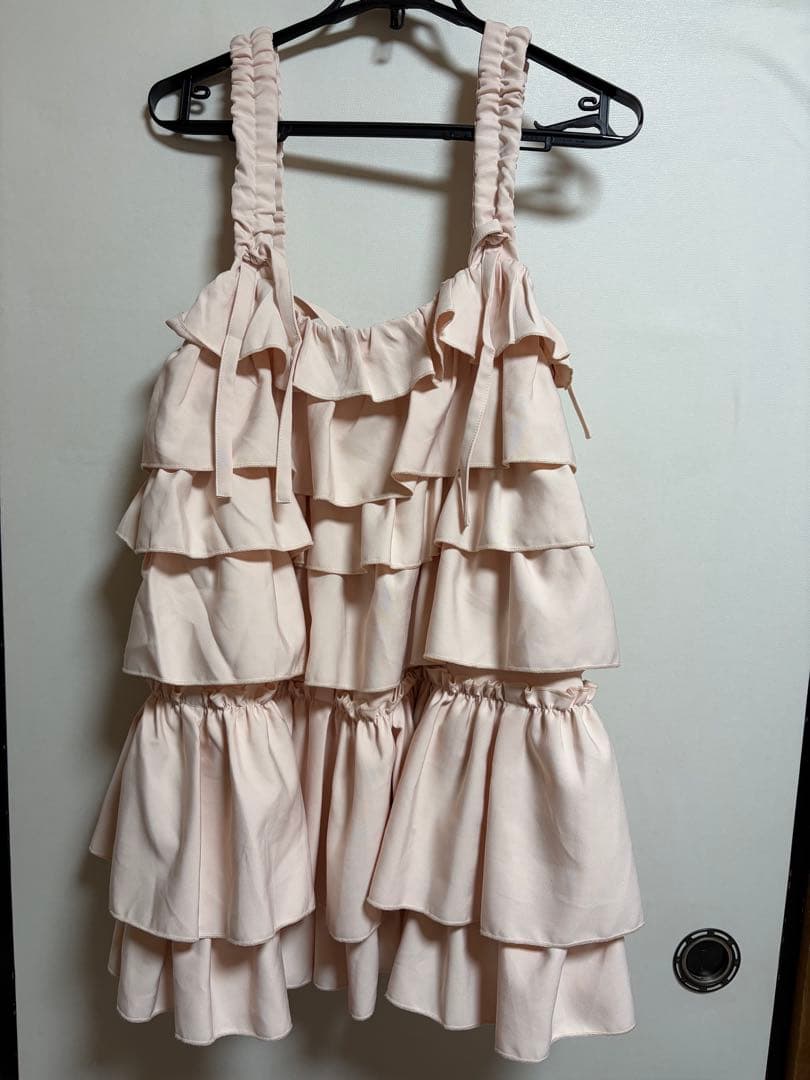 メリージェニー　ホイップクリーム　ミニワンピース