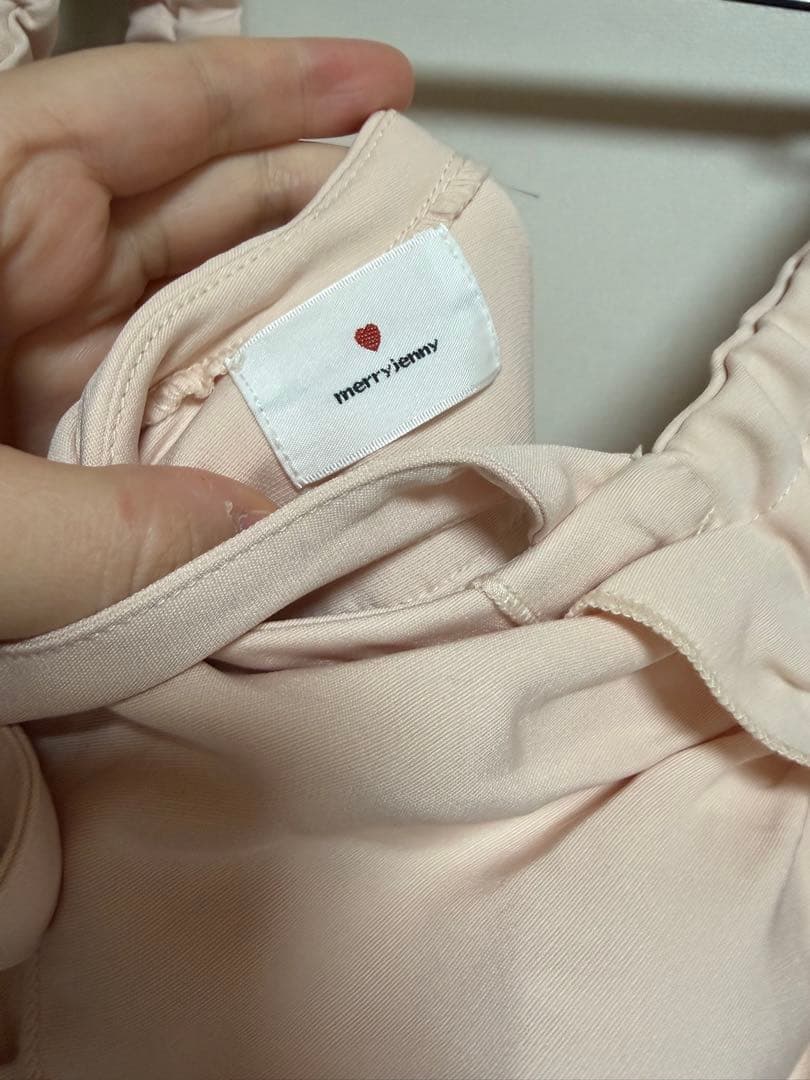 メリージェニー　ホイップクリーム　ミニワンピース