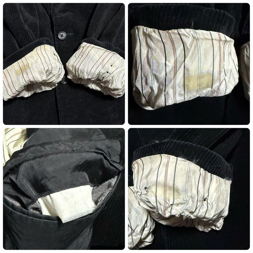 80s 超希少ラルフローレン　テーラードジャケット　太畝　コーデュロイ　POLO