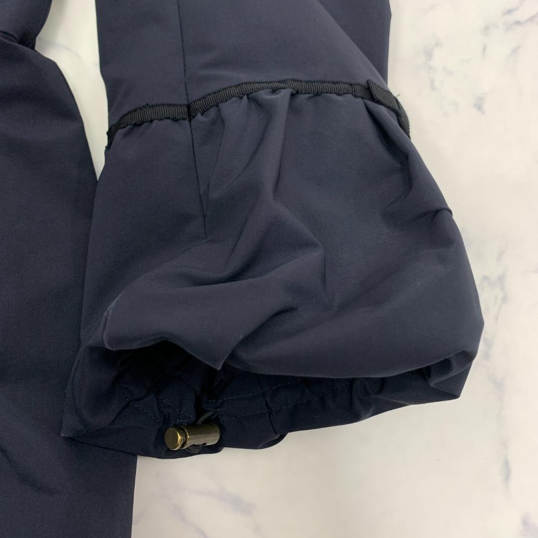 LA8068 TOCCA トッカ ステンカラーコート 濃紺 バルーン袖 2