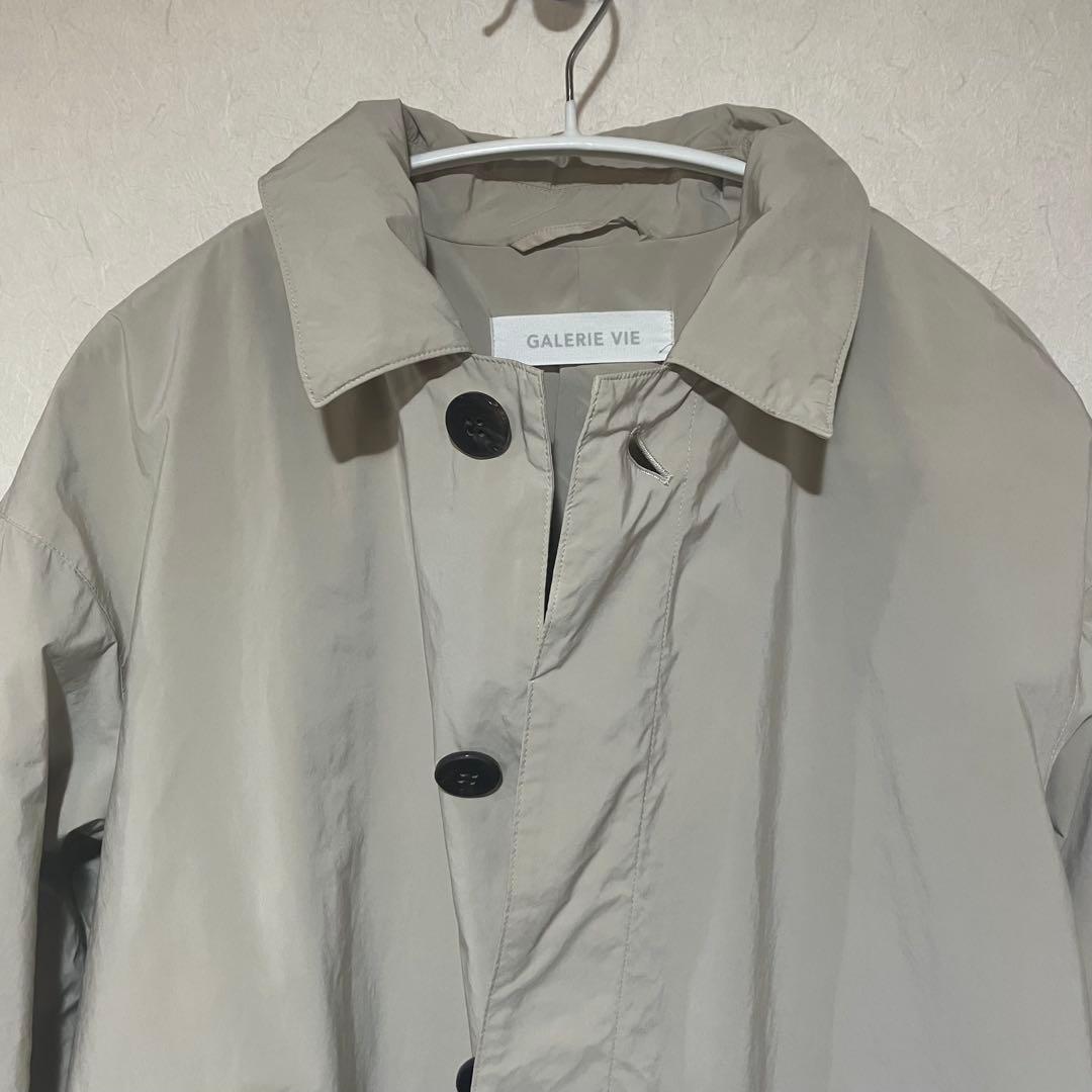 GALERIE VIE ポリエステル フード タフタコート
