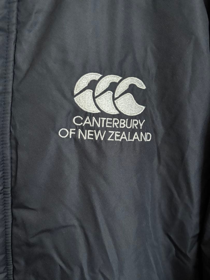 新品未使用　タグ付き　カンタベリー　ネイビー　中綿ジャケット　メンズLサイズ