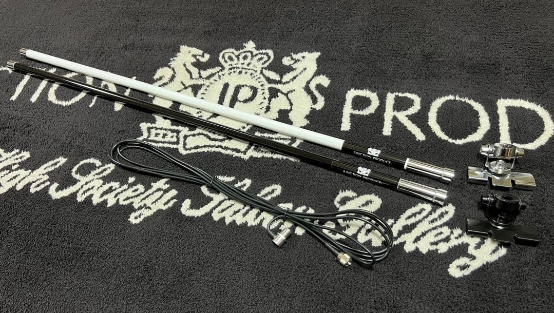 最新作！送料込！VIPアンテナ黒　本物ジャンクションプロデュース