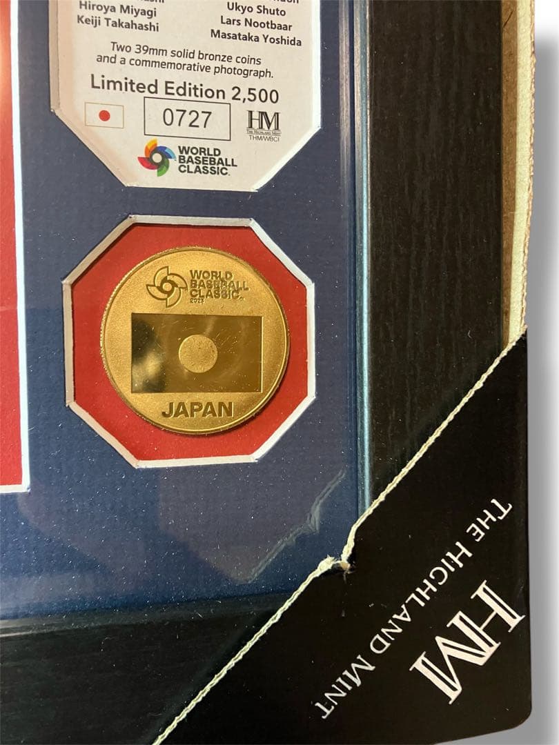 【レア】2023 WBC優勝記念 日本代表 ダブルフォトミント/世界限定