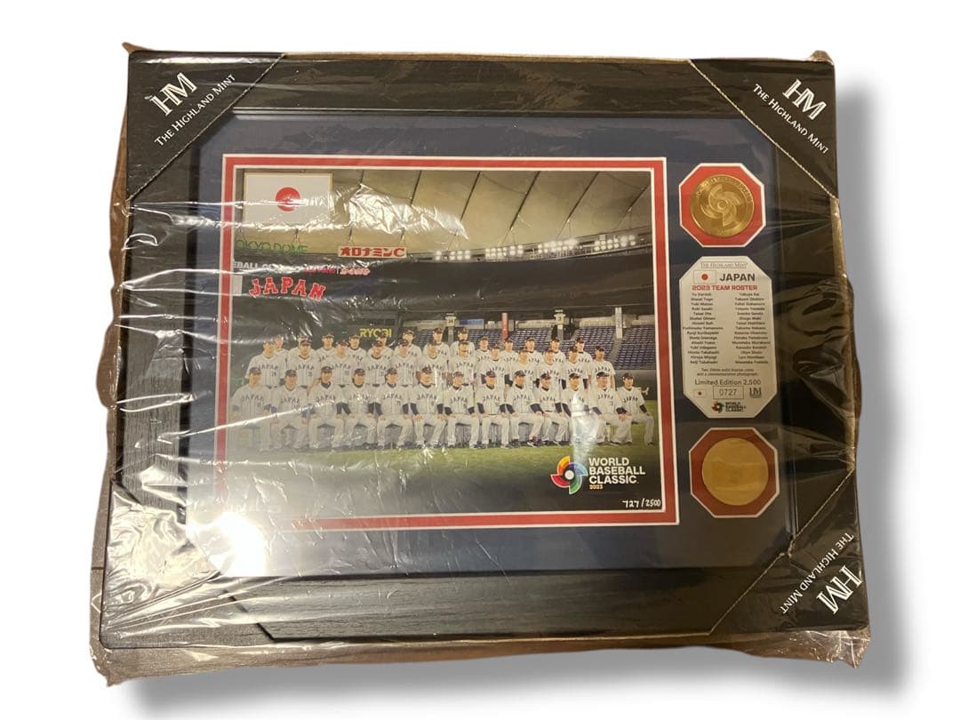 【レア】2023 WBC優勝記念 日本代表 ダブルフォトミント/世界限定