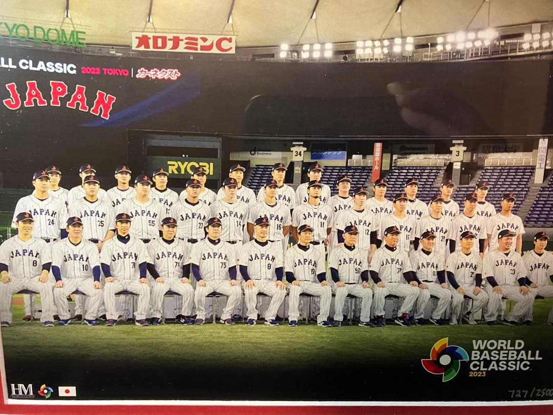 【レア】2023 WBC優勝記念 日本代表 ダブルフォトミント/世界限定