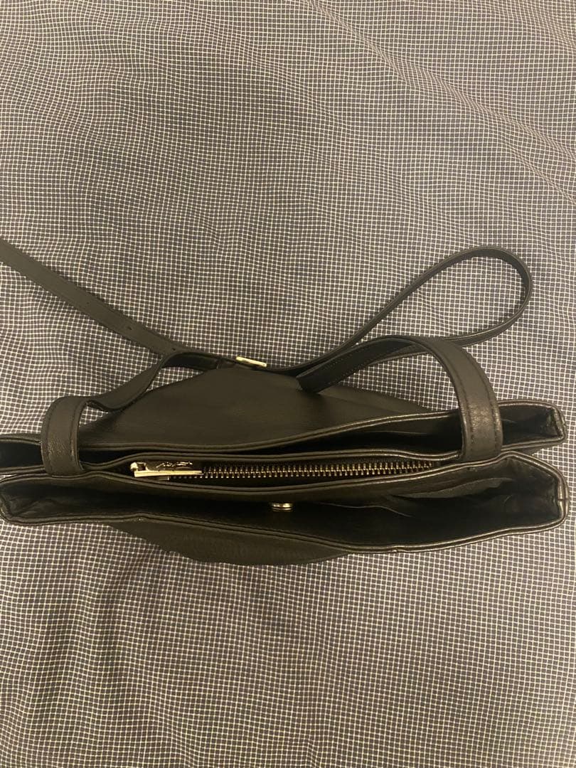 yohji yamamoto レザー　ショルダーバッグ