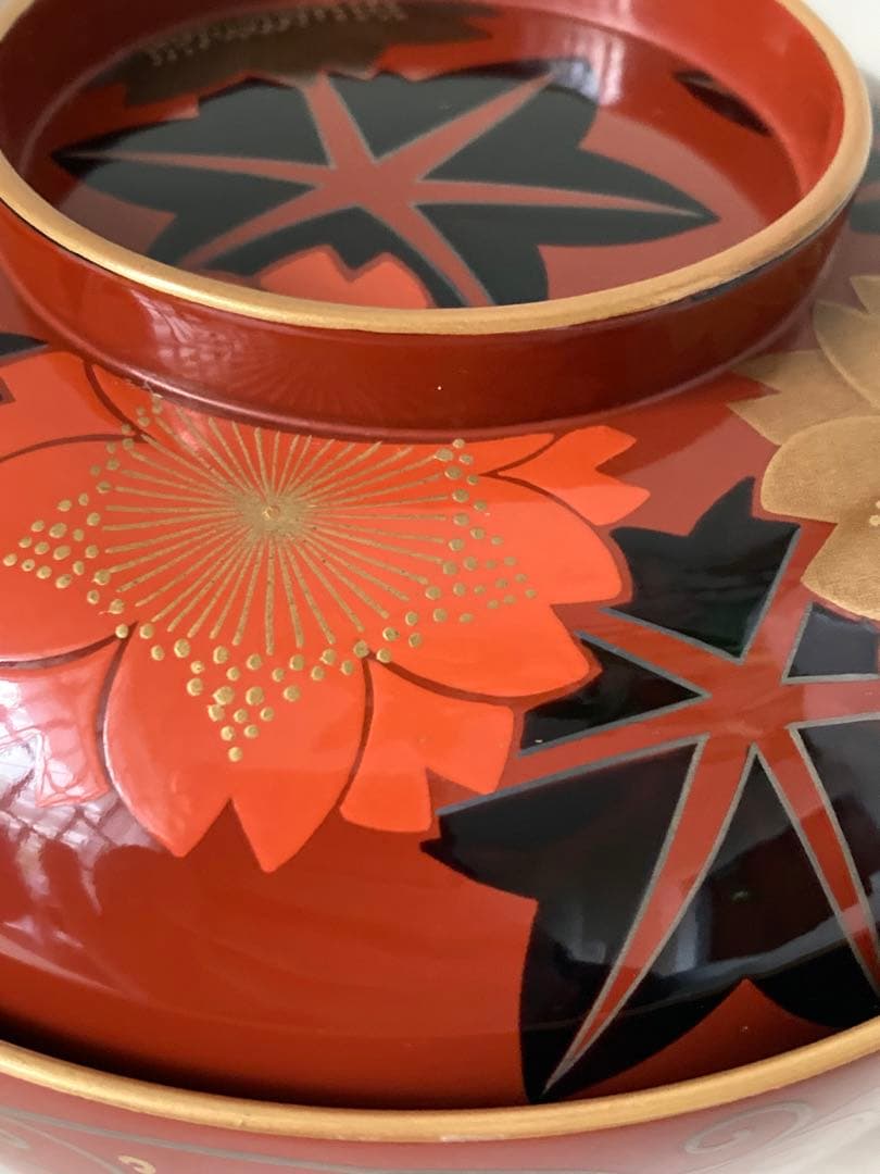 輪島塗　塗師　作家もの　石昌斎作　煮物　雑煮椀　5客