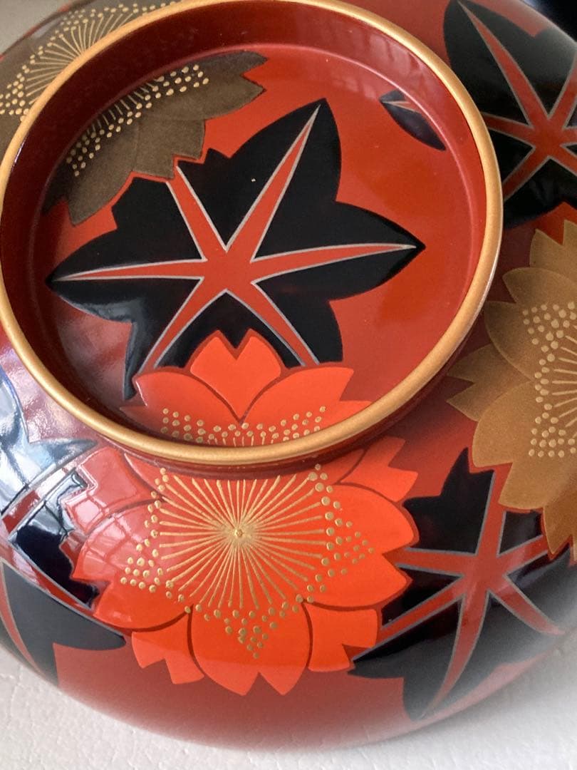 輪島塗　塗師　作家もの　石昌斎作　煮物　雑煮椀　5客